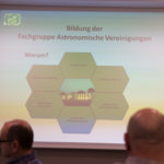 Gründung der VdS-Fachgruppe "Astronomische Vereinigungen" am 22.10.2016 in Heppenheim (Michael Schomann)